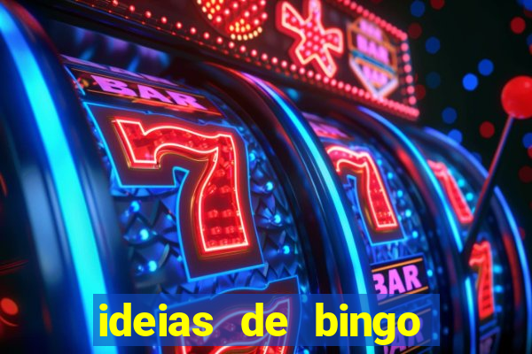 ideias de bingo para o natal